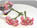 Elegant Silk Lotus Bouquet – 6-Head Artificial Flowers for Weddings & Decor