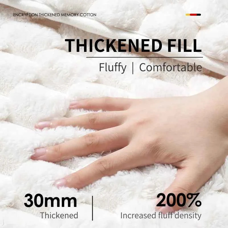 Ultra-Soft Memory Foam Bath Mat – Plush, Absorbent, and Non-Slip