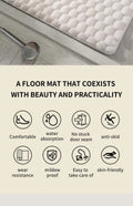 Granular Plush Memory Foam Bath Mat – Soft, Absorbent, and Non-Slip Comfort