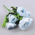 Autumn Silk Peony Bouquet – 6-Head Artificial Flowers