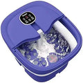 Collapsible Electric Foot Spa – Shiatsu Massage with Heat & Bubbles