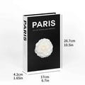 Fashion City Decorative Fake Books – Paris, London, New York Display