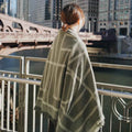 Luxury Cashmere Plaid Scarf – Stylish Four-Season Wrap
