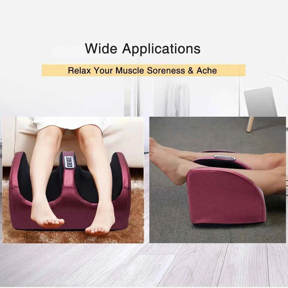 Shiatsu Foot Massage Machine with Heating Therapy – Relaxation for Feet & Legs