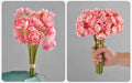 Elegant Silk Lotus Bouquet – 6-Head Artificial Flowers for Weddings & Decor