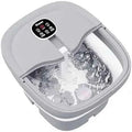 Collapsible Electric Foot Spa – Shiatsu Massage with Heat & Bubbles