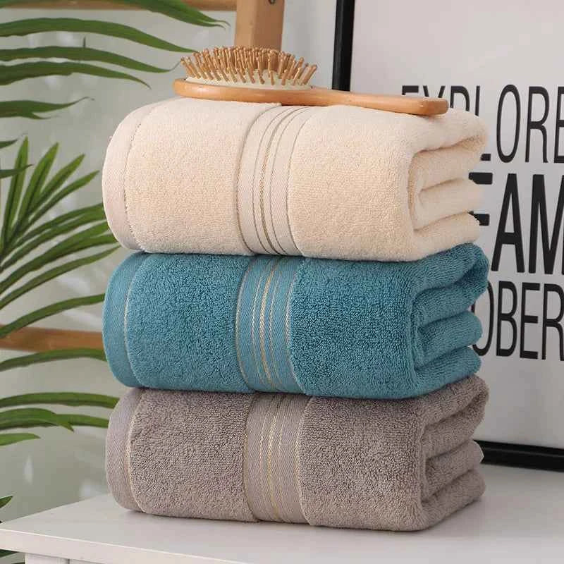Luxury Handmade Turkish Cotton Bath Towel - Quick Dry Soft Style