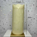 Flameless LED Flickering Tea Light Candles - Battery Powered Christmas Decor