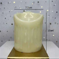 Flameless LED Flickering Tea Light Candles - Battery Powered Christmas Decor