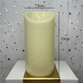 Flameless LED Flickering Tea Light Candles - Battery Powered Christmas Decor