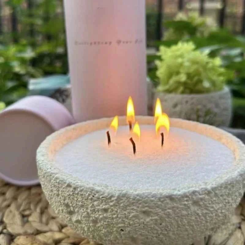 Colored Pearl Wax Candles - Non-Toxic, Reusable Home Decor