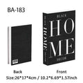 Paris Fashion Black & White Decorative Fake Books – Coffee Table Decor