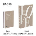 Paris Fashion Black & White Decorative Fake Books – Coffee Table Decor