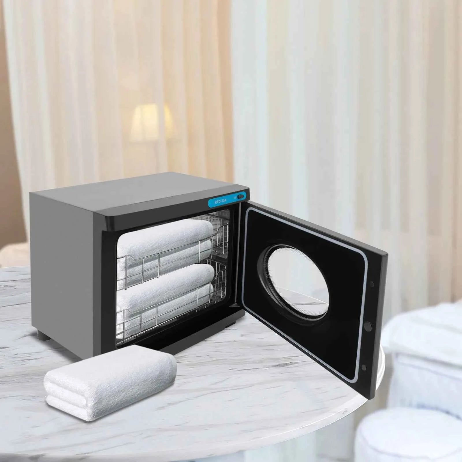 Professional 23L Hot Towel Warmer with UV Light & Heating