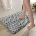 Granular Plush Memory Foam Bath Mat – Soft, Absorbent, and Non-Slip Comfort