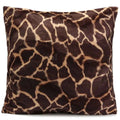 Leopard Animal Pattern Velvet Cushion Cover – Soft Decorative Pillowcase