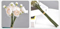Elegant Silk Lotus Bouquet – 6-Head Artificial Flowers for Weddings & Decor