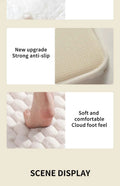 Granular Plush Memory Foam Bath Mat – Soft, Absorbent, and Non-Slip Comfort