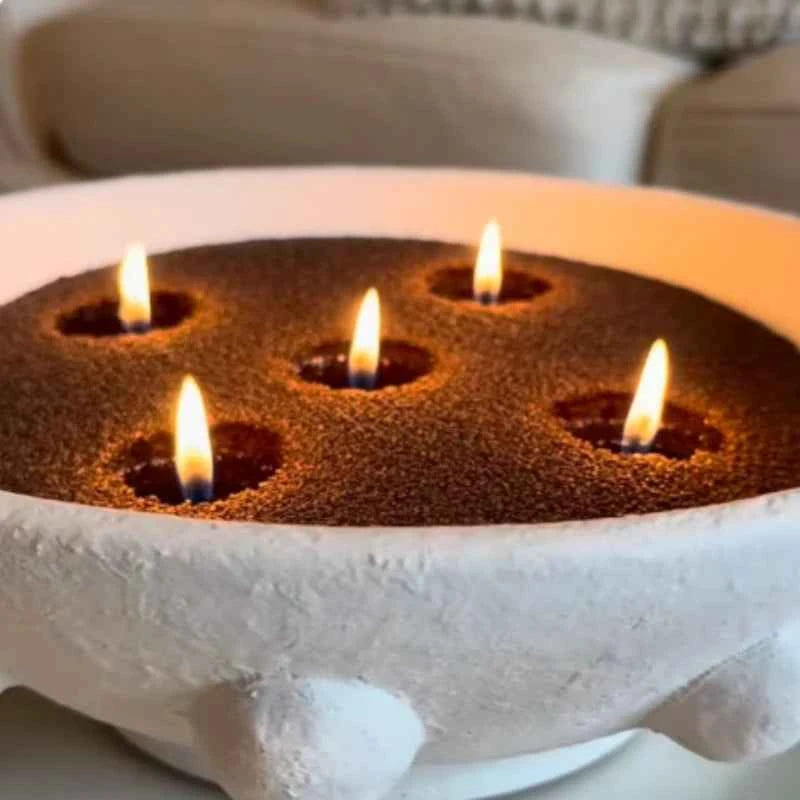 Colored Pearl Wax Candles - Non-Toxic, Reusable Home Decor