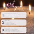 Colored Pearl Wax Candles - Non-Toxic, Reusable Home Decor