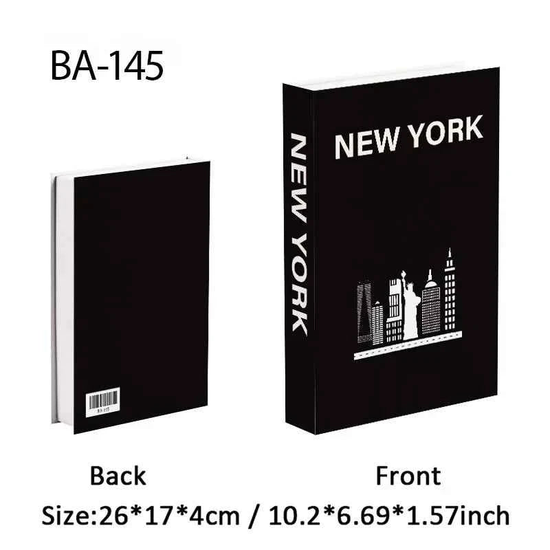 Paris Fashion Black & White Decorative Fake Books – Coffee Table Decor