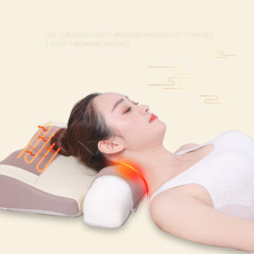 Cervical Spine Electric Massage Pillow – Infrared Therapy for Neck & Shoulder Relief